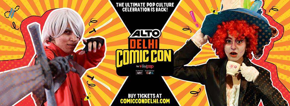 Read more about the article 6th Annual  Alto Delhi Comic Con from 9th-11th Dec’16